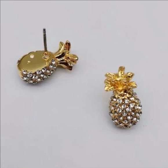 Kate Spade Pineapple🍍Pave Earrings - Picture 6 of 8